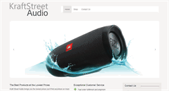 Desktop Screenshot of kraftstreetaudio.com